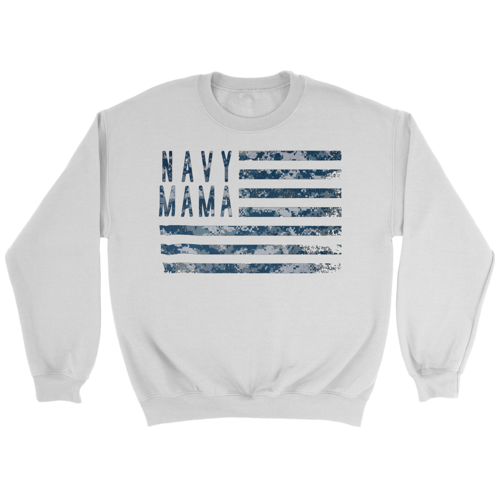 Navy Mama sweatshirt long sleeve shirt T-shirt tank, Navy mom shirt, Military mom