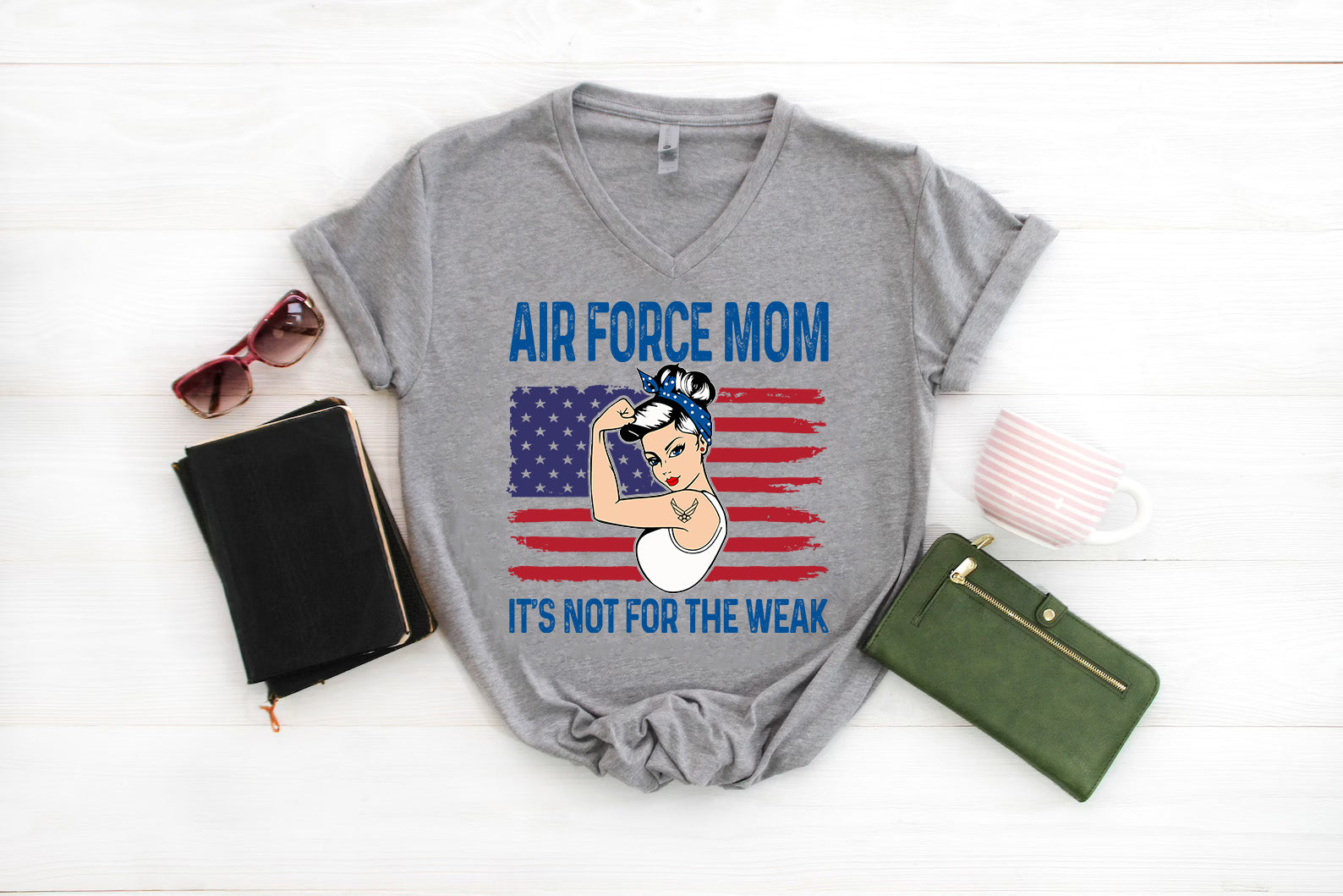 Air Force Mom T-shirt