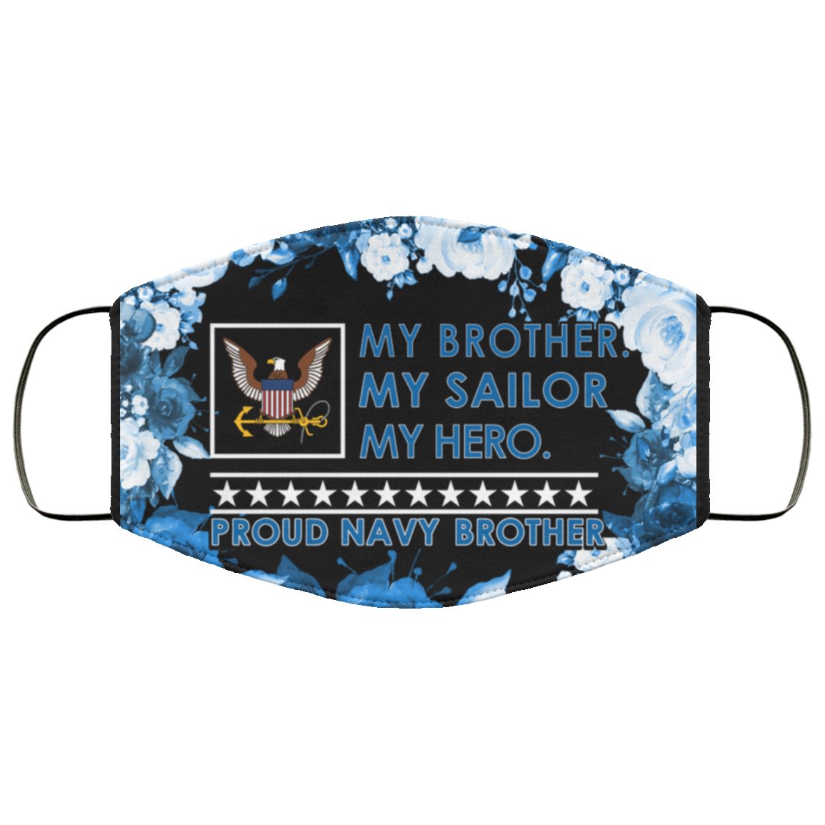 Order Proud Navy Brother Face Mask