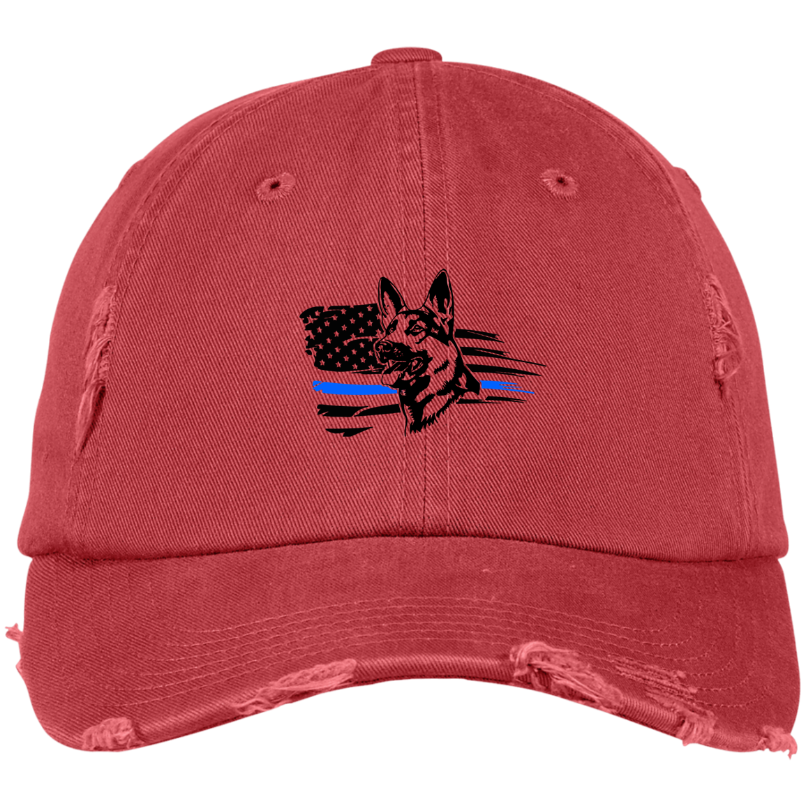 K-9 Distressed Dad Cap