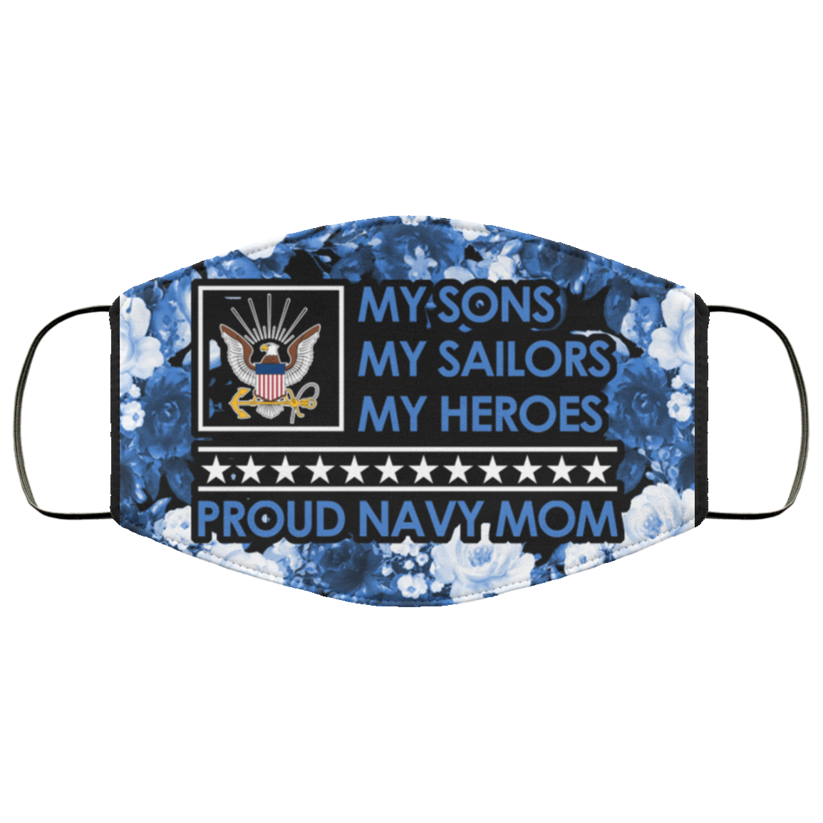 Order Proud Navy Mom Face Mask