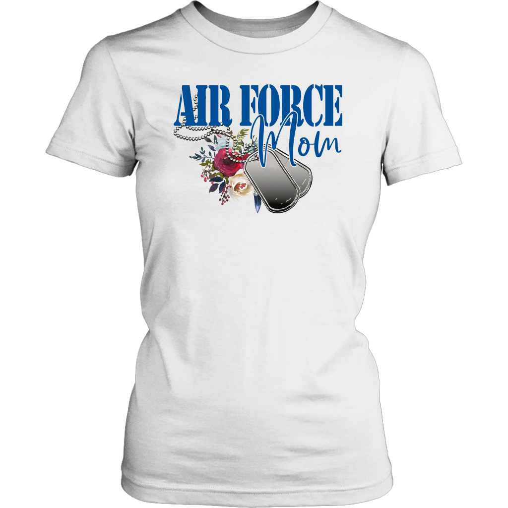 Air Force Mom T-shirt V-neck Women's Tank Military Mom Gift