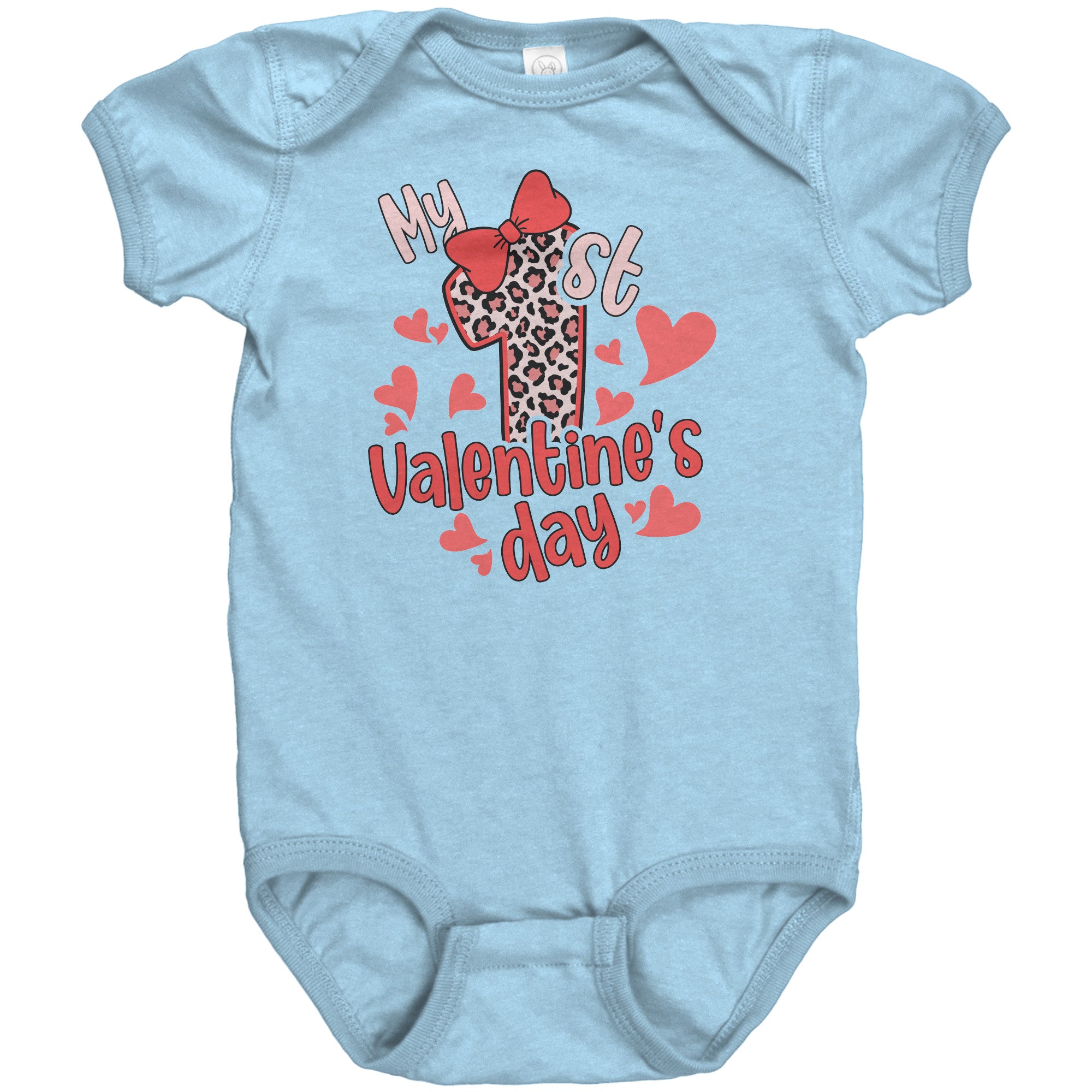 My 1st Valentine's Day Baby Bodysuit and T-shirts