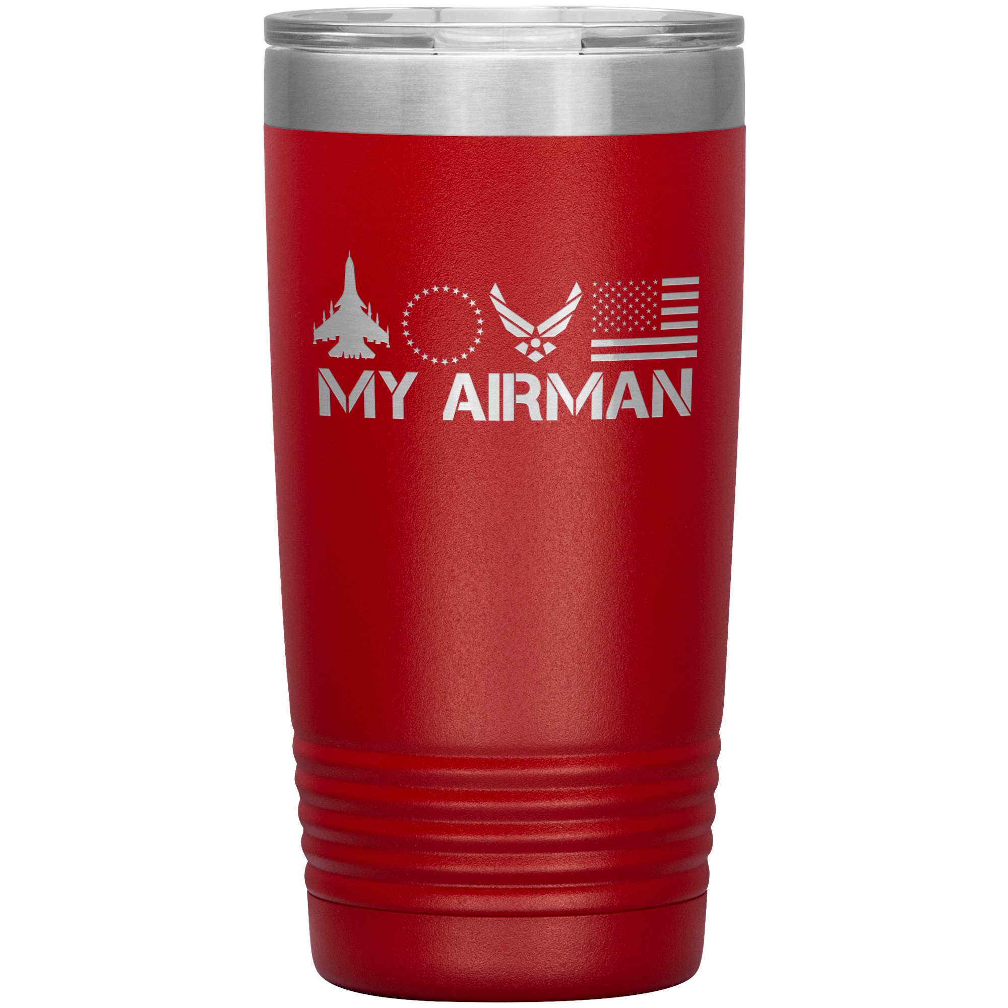 LOVE My Airman 20 oz Vacuum Tumbler