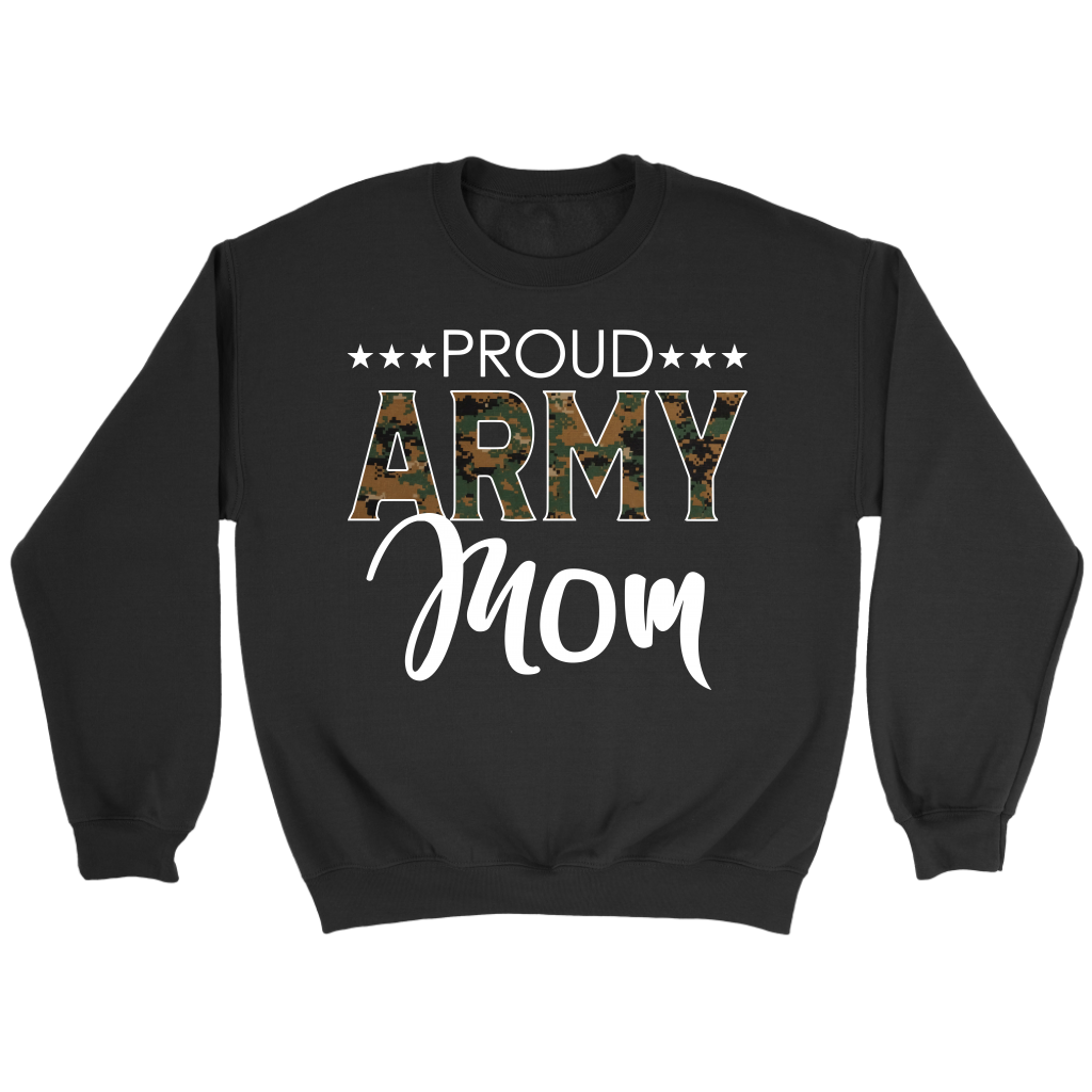 Proud Army Mom sweatshirt, T-shirt, long sleeve shirt, tank, Military Mom shirts